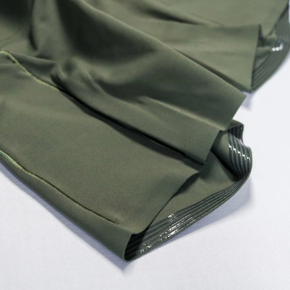 Nike Universa Dri-FIT Biker Shorts Women Small Olive Green High Rise FN3151-325